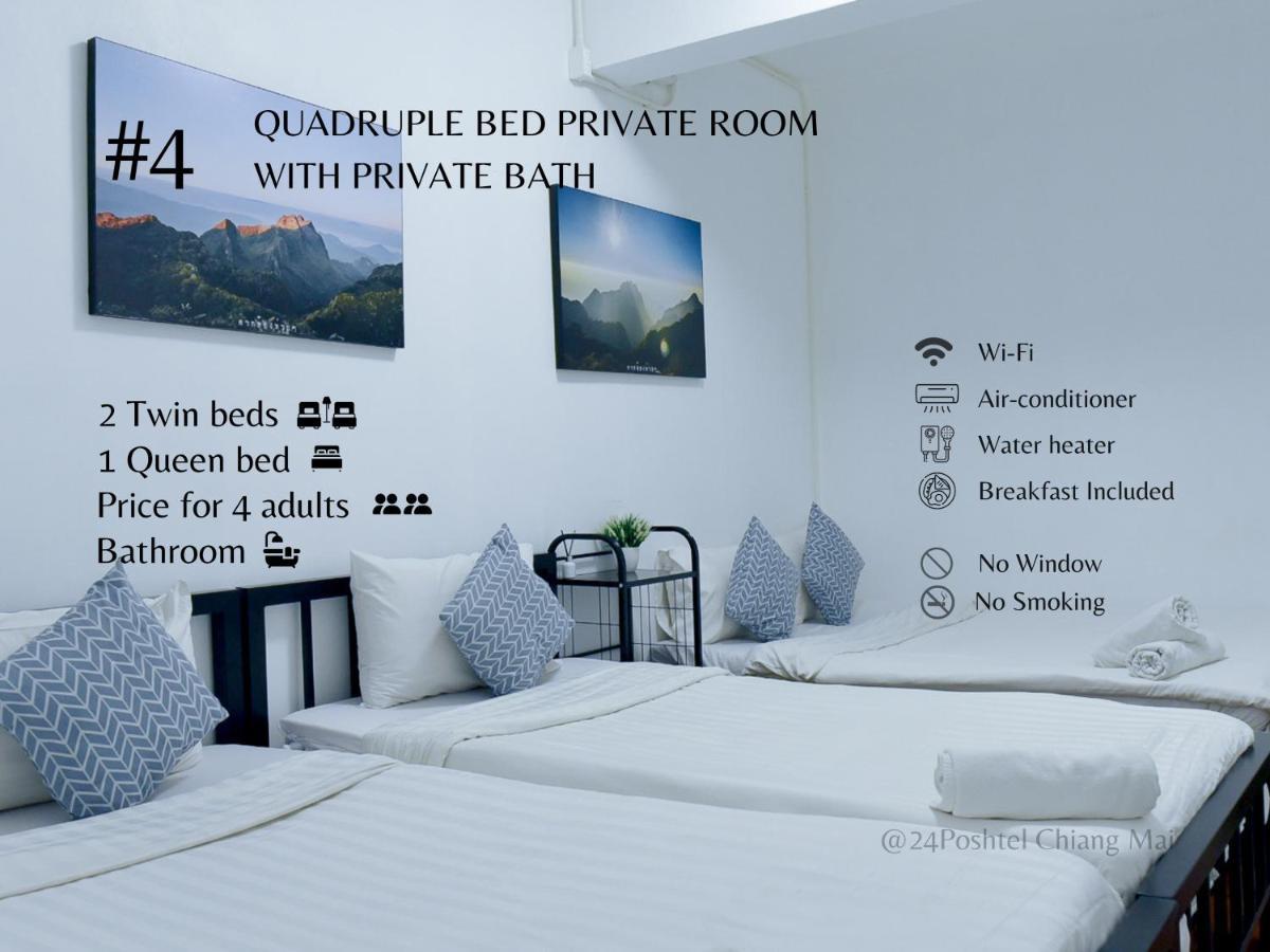 Хостел 24 Poshtel Chiangmai Чіангмай Екстер'єр фото